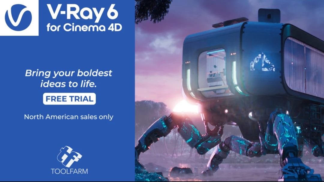 C4D Vray高级渲染器插件 V-Ray 6.20.00 for Cinema 4D R21-2024 Win