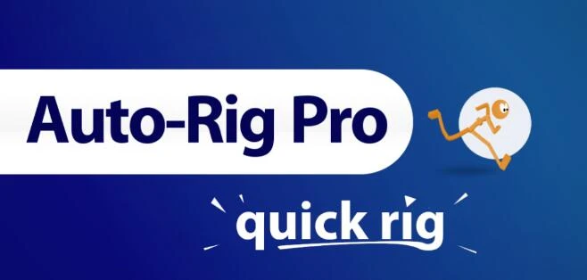 Blender插件 三维人物角色动作自动绑定 Auto-Rig Pro V3.68.33 + Quick Rig V1.26.16