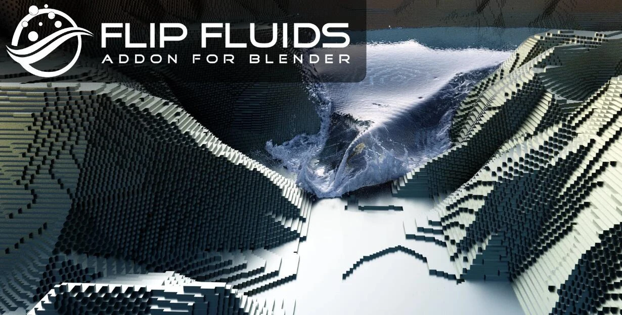 Blender插件FLIP Fluids v1.7.1制作逼真液体水花动画