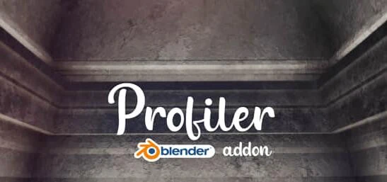Blender插件 创建形状精美的配置文件 Profiler v1.6.1