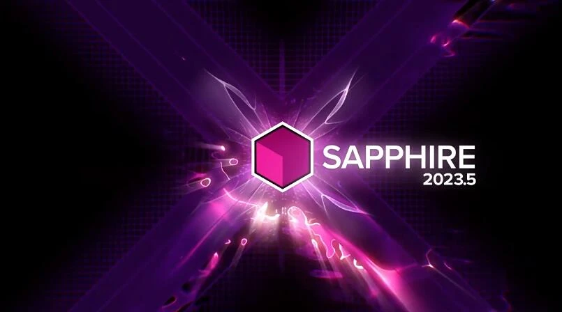 蓝宝石视觉特效插件Sapphire 2023.51 CE Win一键安装版支持Ae/Pr/Ps/OFX/Vegas/Nuke/达芬奇