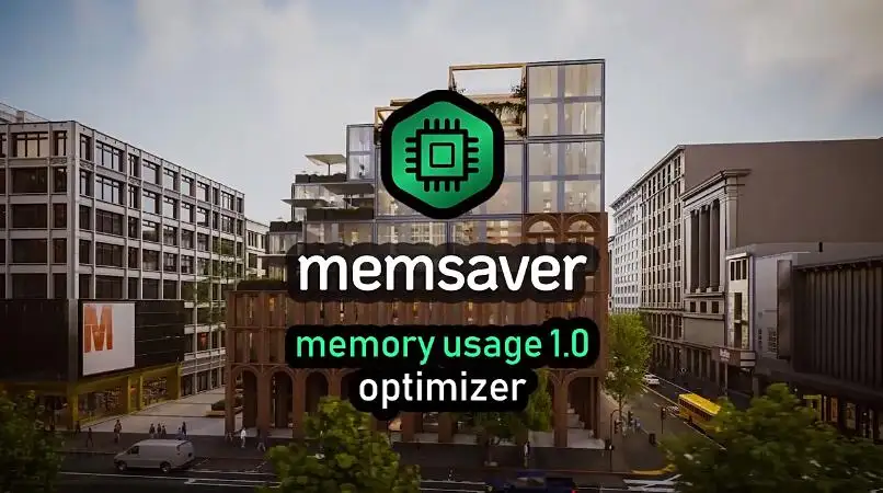 Blender插件 内存自动优化 Memsaver Memory Optimizer Vram Saver V1.2.1