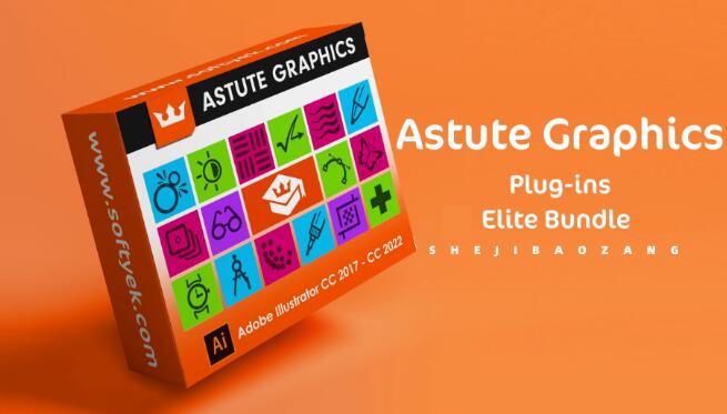 平面矢量创意AI插件合集 Astute Graphics Plug-ins Elite Bundle 3.7.0 Win版