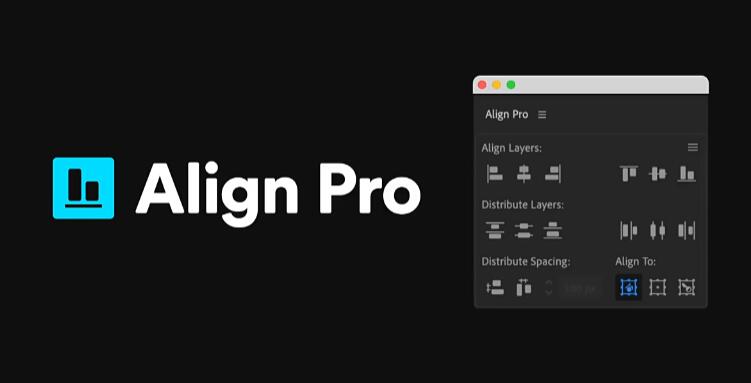 AE脚本 智能快速图层对齐工具 Align Pro v1.1.0+使用教程