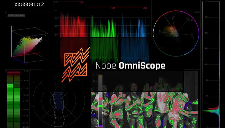 AE/PR/达芬奇/OFX视频调色万能示波器插件 Nobe OmniScope V1.10.111 Win