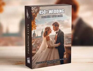 LUT调色预设 450个专业高级浪漫爱情婚礼视频 Premium Wedding LUTs Mega Bundle