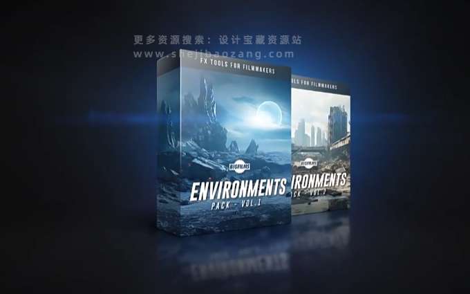 1600张科幻史诗外星恐怖战争废墟环境背景5K高清图片素材 ENVIRONMENTS V1+2