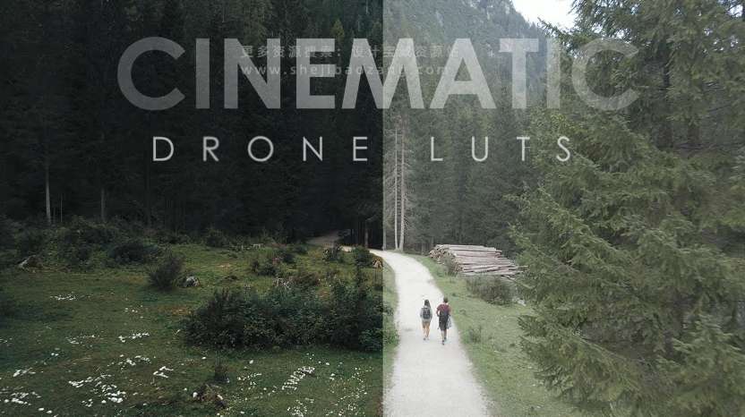 50组无人机航拍LUT视频调色预设 DB Cinematic Drone LUTs