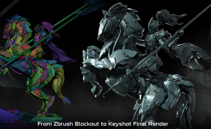 ZB方块粗略建模艺术设计教程 FlippedNormals – Master The Art of Zbrush Blockout