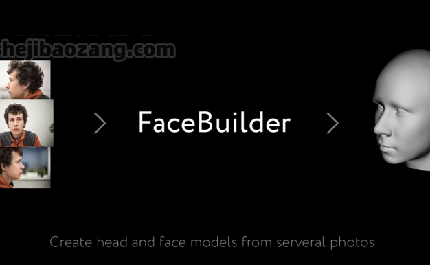 Nuke插件-图片一键重构面部头部3D建模 KeenyTools FaceBuilder v2022.2.0 Win