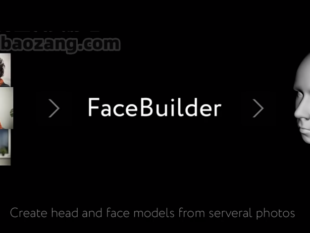 Nuke插件-图片一键重构面部头部3D建模 KeenyTools FaceBuilder v2022.2.0 Win