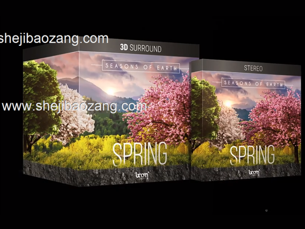 音效-Spring144组春天春意盎然鸟语花香大自然微风气息春暖花开无损音效