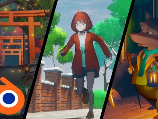 Blender必装动漫卡通风格插件！Fade – Toon Asset Pack V1.4！