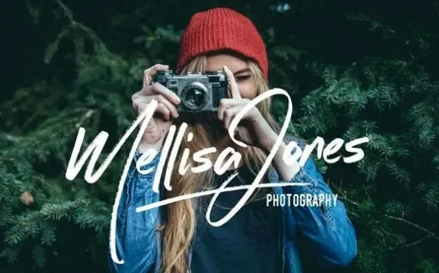 精美优雅手写签名风格英文字体免费下载