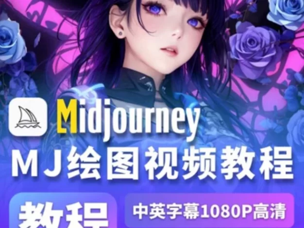 AI绘画Midjourney新手零基础系统教程！