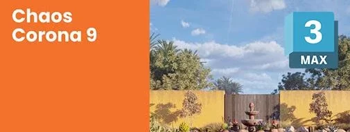 3DSMax插件 专业高性能实时交互CR渲染器Corona Renderer 9 Hotfix 3