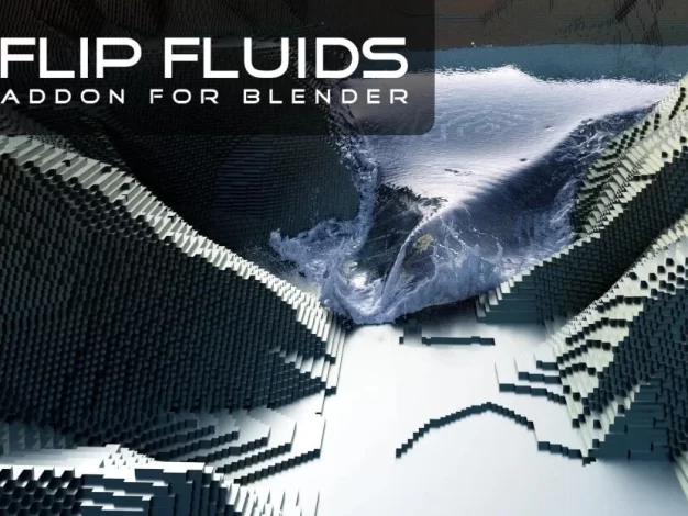 Blender插件 水花液体流体模拟 FLIP Fluids v1.6.4