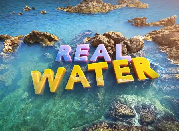 Blender插件 真实水流材质着色器湖泊海洋生成 Real Water v1.2.0