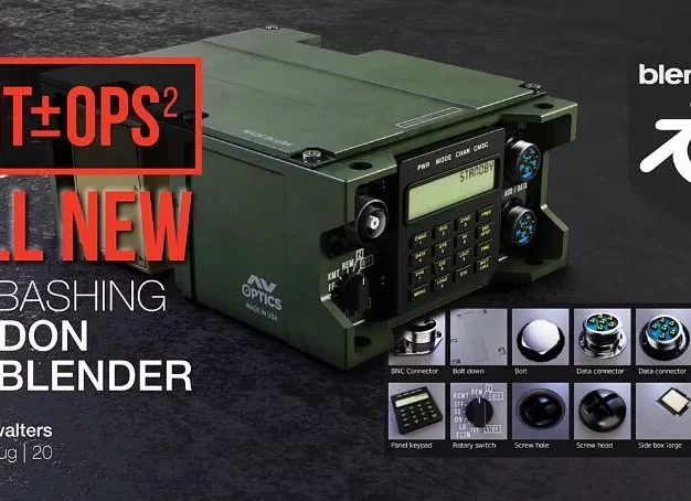 Blender插件 快速创建和简化硬表面模型 Kit Ops 2 Pro: Asset / Kitbashing Addon v2.26.4