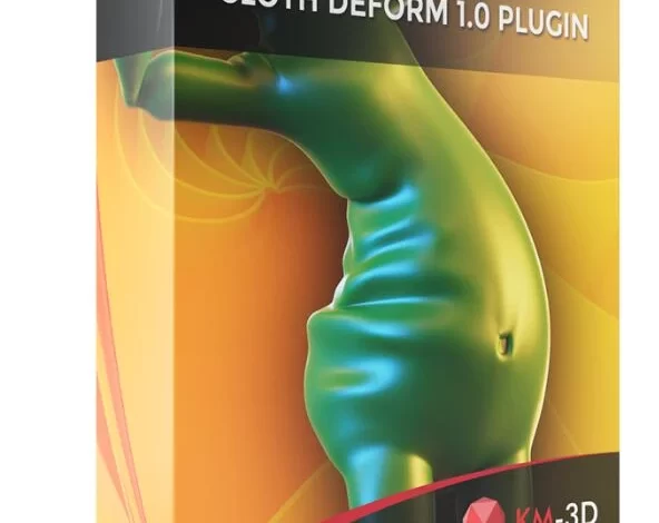 3DS MAX插件 布料褶皱变形修改器 Cloth Deform 1.0