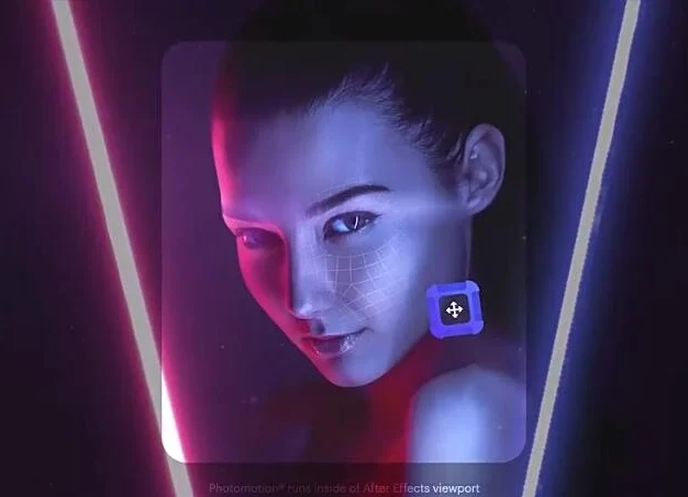 AE一键2D平面图片转3D伪空间动画特效模板Photomotion Portrait – 3D Photo Animator