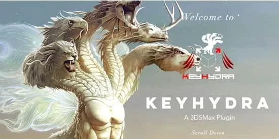 3DS MAX插件 多功能小工具集合包 KeyHydra 2.008