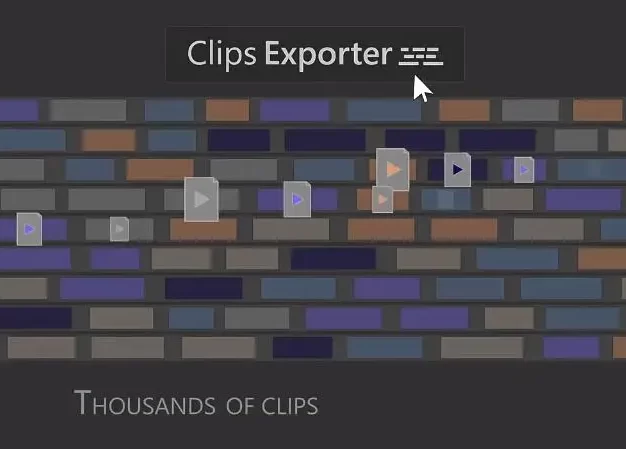 PR脚本 将时间线多个素材批量导出单个视频 Clips Exporter v1.6+使用教程