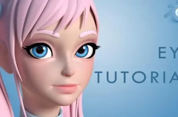 Blender插件 快速创建眼睛工具 Danny Mac Eye Designer v1.3.6