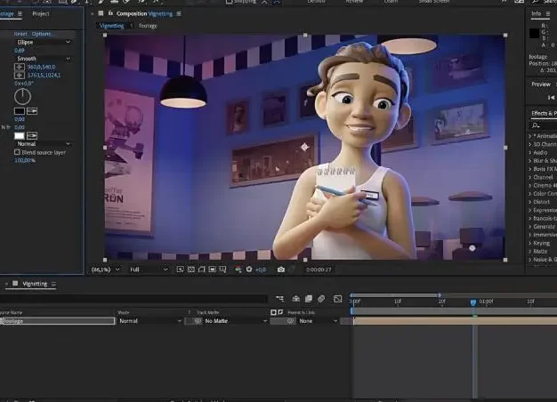 AE/PR插件中文汉化 镜头扭曲失真晕影暗角特效 ft-Lens Distortion Bundle v1.0 Win+使用教程
