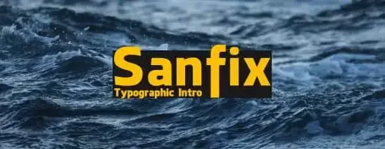 AE模板 动感节奏快闪图文展示介绍片头 Typographic Intro