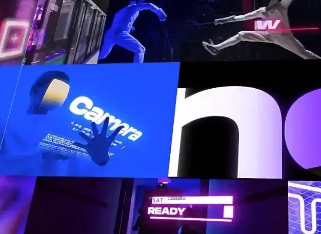 PR模板 33组故障干扰文字标题动画 Motion Glitch Typography