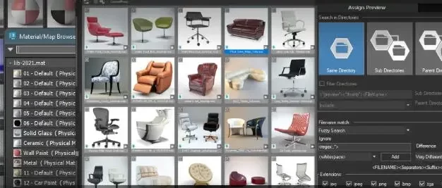 3DS MAX插件 直接预览工程项目预设管理 Project Manager v3.23.45