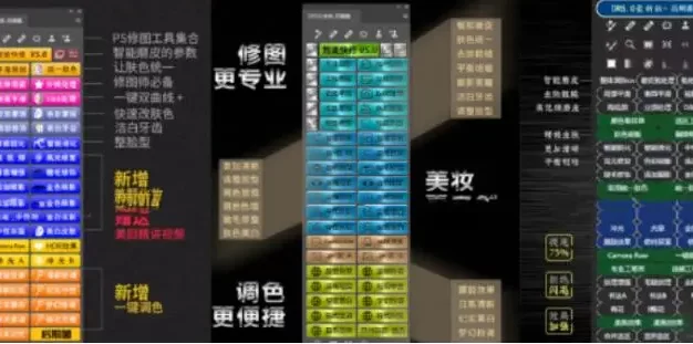 DR5最强PS插件磨皮美妆美白修复神器！合集版本Win/Mac