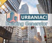 Blender一键程序化生成逼真的城市建筑环境插件+预设包 Urbaniac! Building Generator v0.31