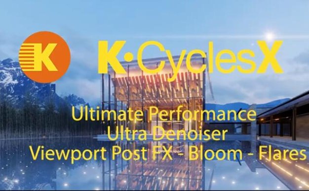 Blender GPU实时渲染器K-Cycles 3.61功能介绍与使用教程 Win