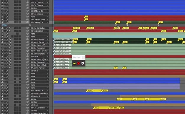 AE关键帧注释标记项目管理脚本 Aescripts MarKey V1.0.2