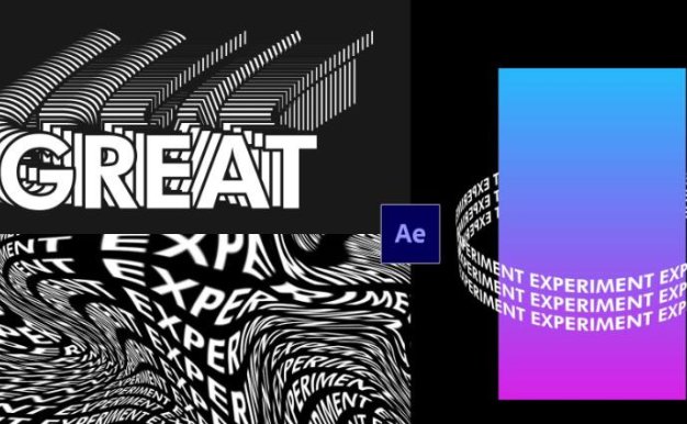 AE教程 制作文字动态排版创意动画 Typography in After Effects Motion Graphics Course
