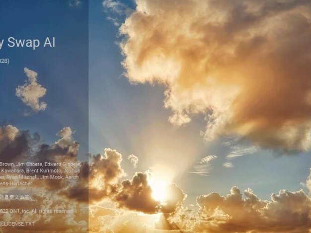 PS插件 摄影后期天空替换AI增强调色软件ON1 Sky Swap AI 2023.5 Win/Mac中文版