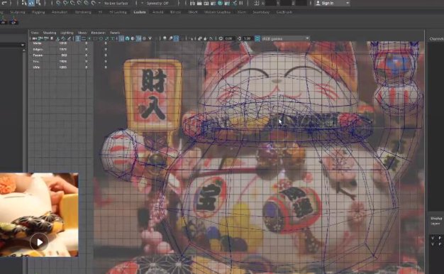Maya教程 CG实物UV/烘焙/贴图/渲染建模教学