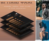 PS插件 摄影后期风光人像赛博朋克电影等风格调色工具箱 Photographer ToolBox v1.3 汉化版 Win/Mac