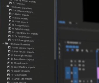 PR视频特效转场插件 FilmImpact Premium Video Effects V25.1.6 For Premiere CC 2015 – CC2025 Win