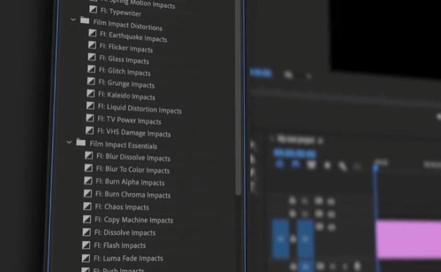 PR视频特效转场插件 FilmImpact Premium Video Effects V25.1.6 For Premiere CC 2015 – CC2025 Win
