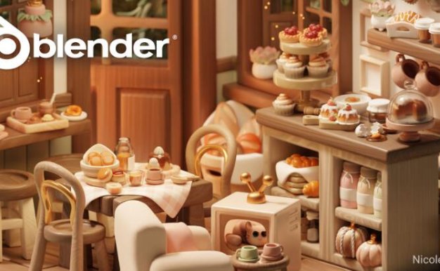 Blender4.02正式中文版全能免费开源三维动画制作软件Win/Mac/Linux