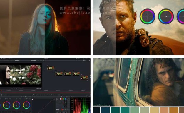 达芬奇教程 电影级别视频调色学习 Color Grading Business Side of Filmmaking