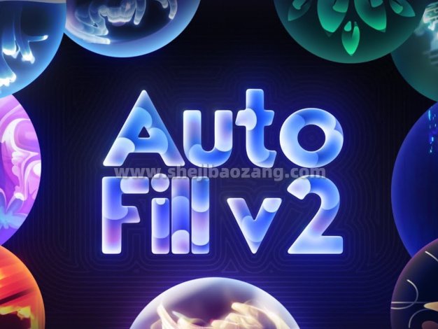 AE插件汉化 AutoFill v2.0.1自动填充路径生长动画 Win/Mac