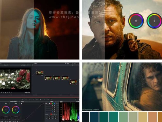 达芬奇教程 电影级别视频调色学习 Color Grading Business Side of Filmmaking