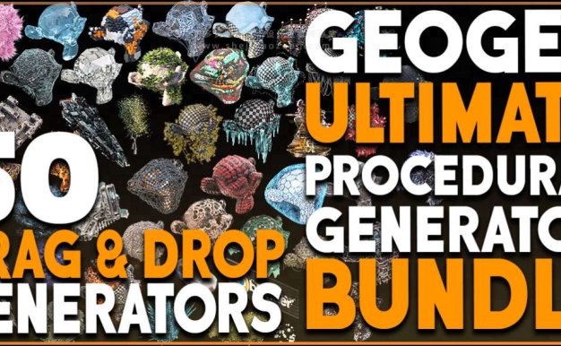 Blender资产 Bp Geogen Ultimate Generators BundleBlender
