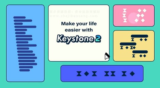 AE脚本Keystone v2.0.2 MG动画一键操控关键帧复制粘贴对齐镜像拉伸调节颜色 附使用教程