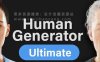 真实模拟人物3D模型生成器Blender插件 Human Generator Ultimate 4.0.18+预设