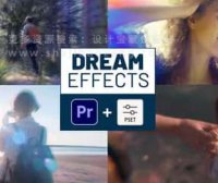 梦幻棱镜重影视觉特效PR模板预设 Dream Effects